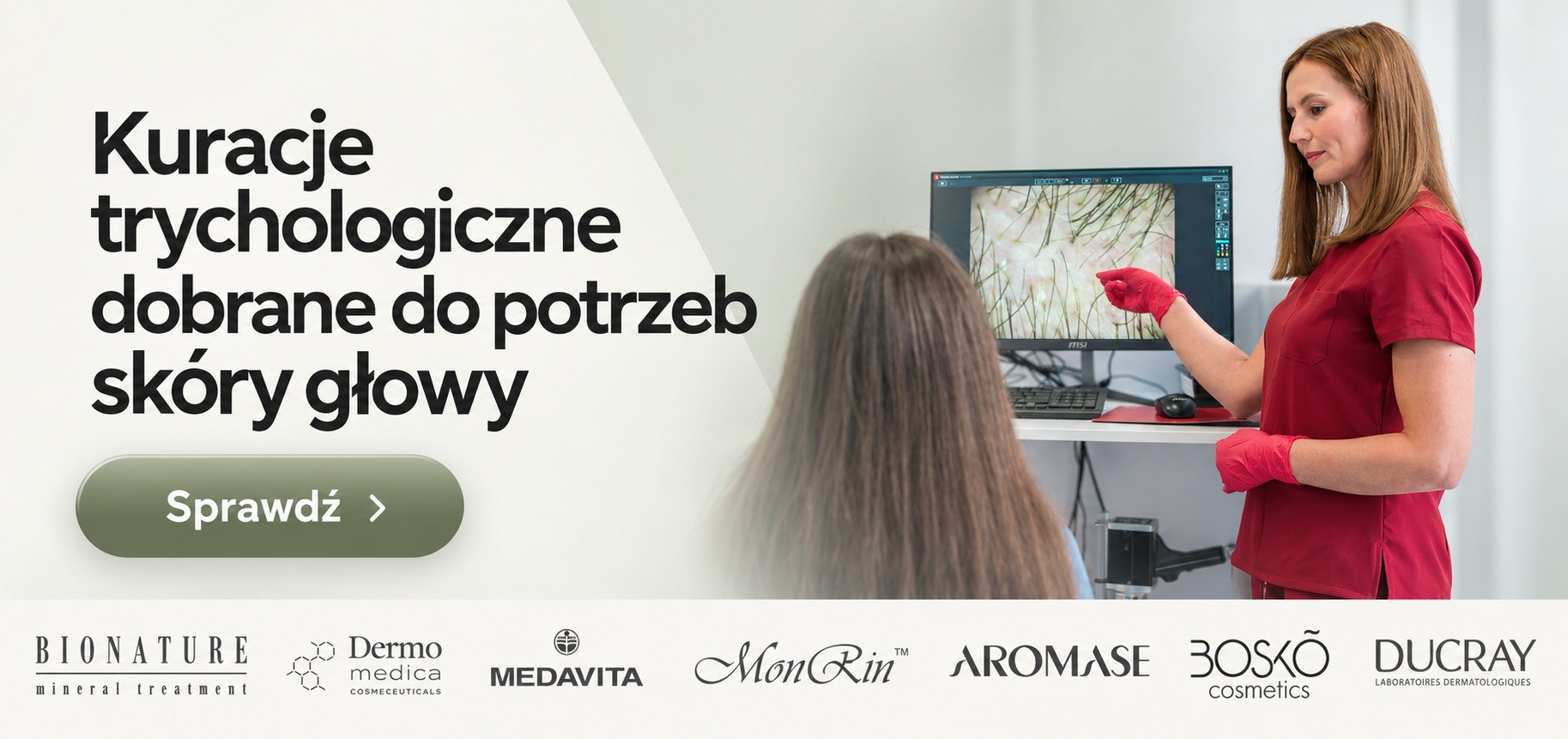 Trycholog poleca